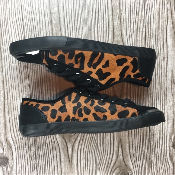 Nine West Deanne Leopard Print Sneakers - Picture 5 of 9
